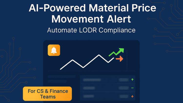 Material Price Movement Alert: LODR Compliance for Listed Companies